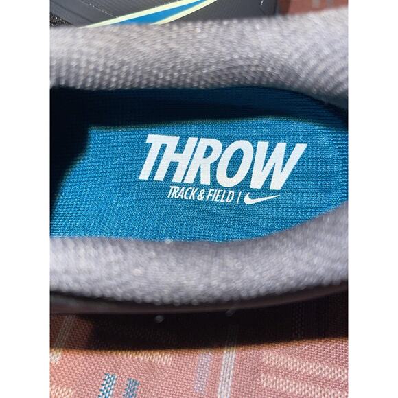 NEW Men's 9.5 Nike Zoom Rival SD 2 Black Green Throwing Shoes FZ9665-001 - Picture 9 of 9